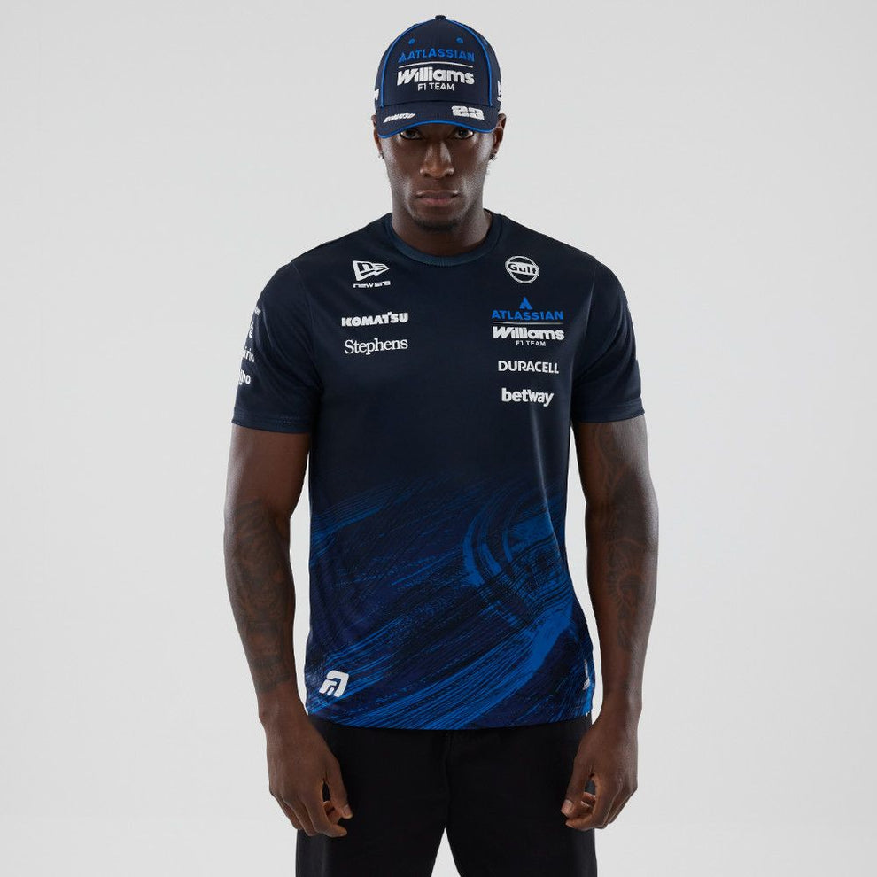 2026 Atlassian Williams F1 Team Mens Alex Albon Tech Tee – Pit Stop ...