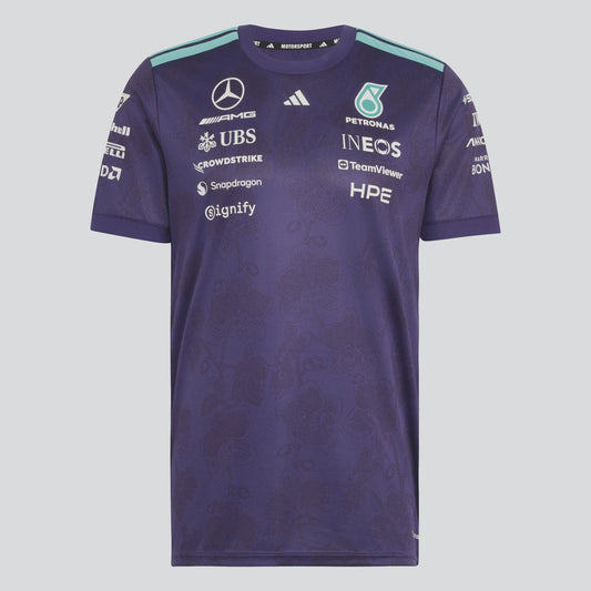 2026 Mercedes AMG Petronas Mens Team Singapore GP Vanda Bloom Jersey